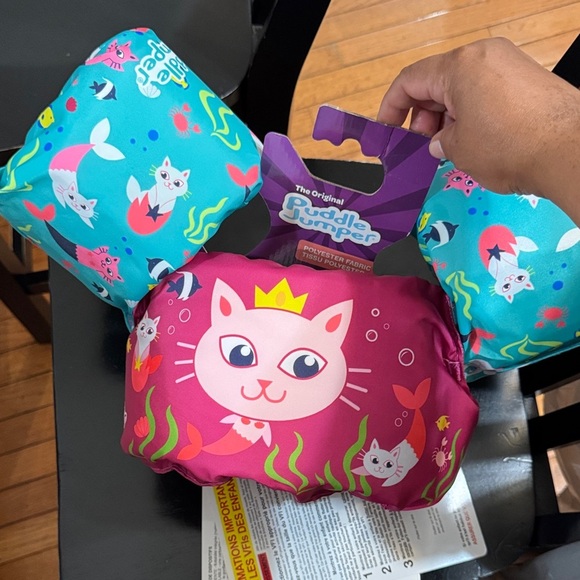 Kids Swim Vest - Pink and Blue - Picture 2 of 7